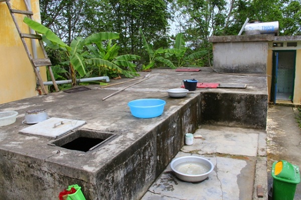 bể chứa nước truyền thống
