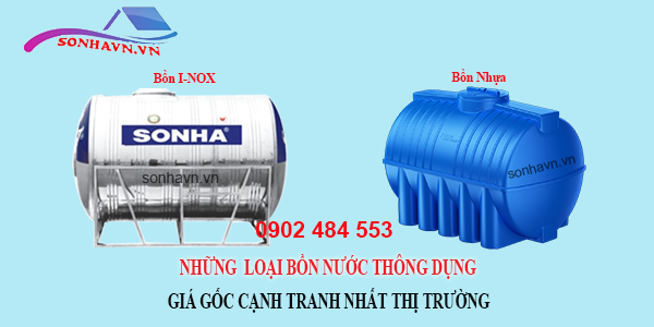 bồn nước inox Sơn Hà