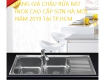 BẢNG GIÁ CHẬU RỬA BÁT INOX CAO CẤP SƠN HÀ MỚI NĂM 2019 TẠI TP.HCM