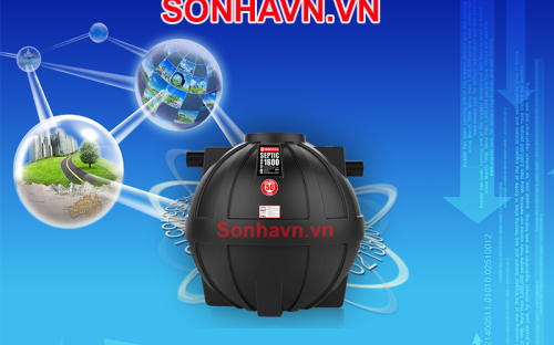 BỒN TỰ HOẠI SEPTIC SƠN HÀ THAY THẾ BỂ PHỐT