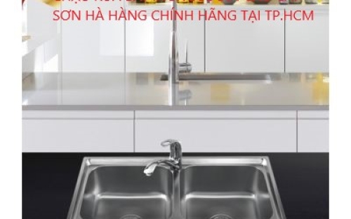 CHẬU RỬA BÁT INOX SUS 304 CAO CẤP SƠN HÀ HÀNG CHÍNH HÃNG TẠI TP.HCM